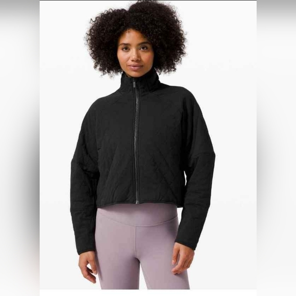 Nwt Lululemon Women's Quilted Calm Short Jacket Size 6 - Picture 1 of 4
